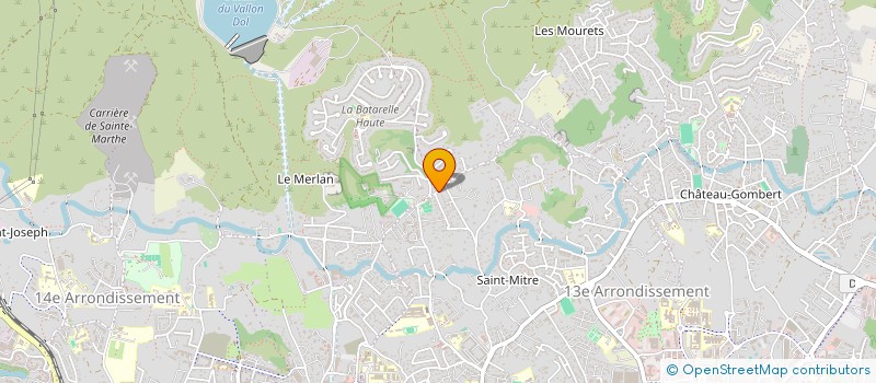 localisation de l'entreprise MADAME AURORE CORTES à MARSEILLE
