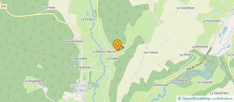 localisation de l'entreprise MADAME AURORE COURTOIS à LONGNY LES VILLAGES