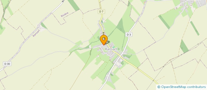 localisation de l'entreprise MADAME AURORE COUSYN  RANSART