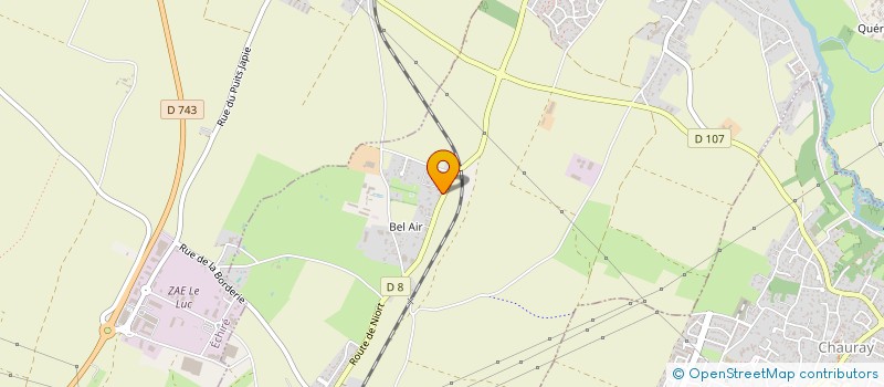 localisation de l'entreprise MADAME AURORE DABROWSKI  SAINT-GELAIS