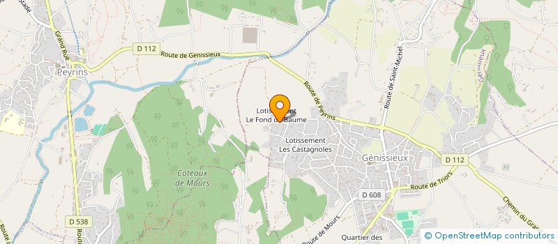 localisation de l'entreprise MADAME AURORE DALLA SERRA  GRENOBLE