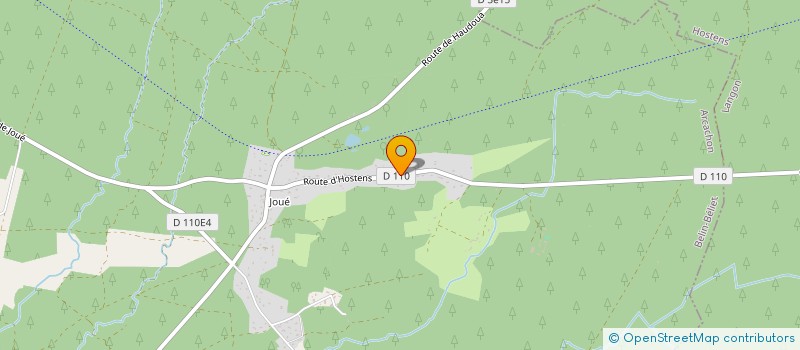 localisation de l'entreprise MADAME AURORE DANIEL  BELIN-BELIET