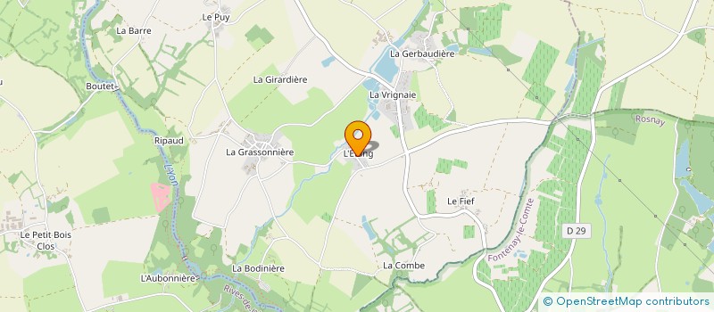 localisation de l'entreprise MADAME AURORE DAULY  LE TABLIER