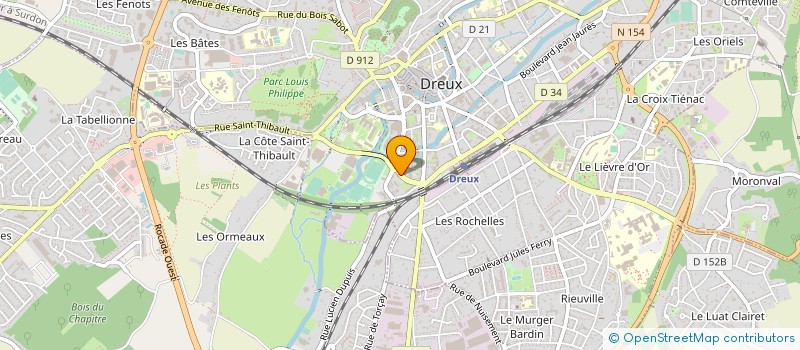 localisation de l'entreprise MADAME AURORE DAVOLI à DREUX