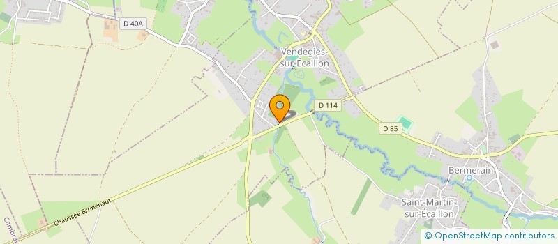 localisation de l'entreprise MADAME AURORE DE BRAUER  VENDEGIES-SUR-ECAILLON