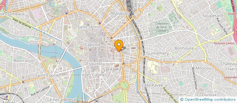 localisation de l'entreprise MADAME AURORE DE CADOLLE à TOULOUSE