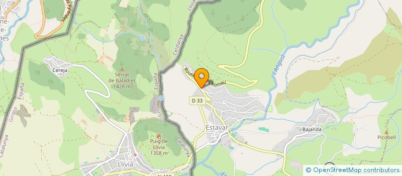 localisation de l'entreprise MADAME AURORE DE RIGAL  ESTAVAR