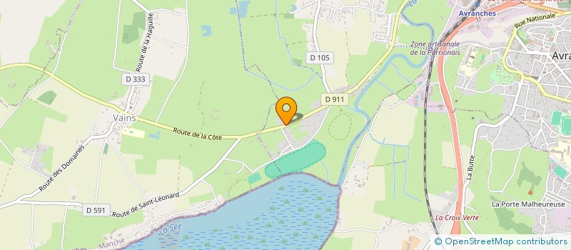 localisation de l'entreprise MADAME AURORE DEBON  MARCEY-LES-GREVES