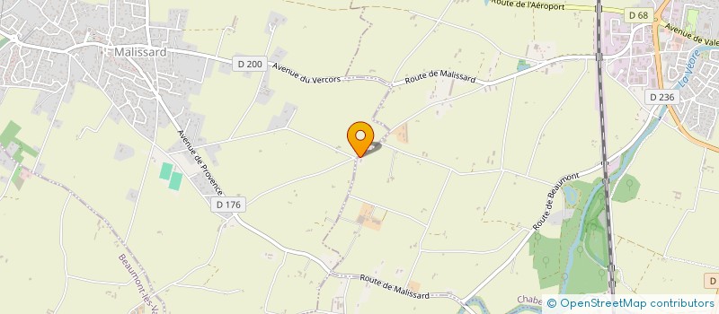 localisation de l'entreprise MADAME AURORE DECAUP à CHABEUIL