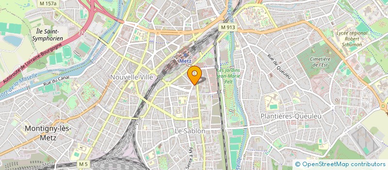 localisation de l'entreprise MADAME AURORE DECHOZ  METZ