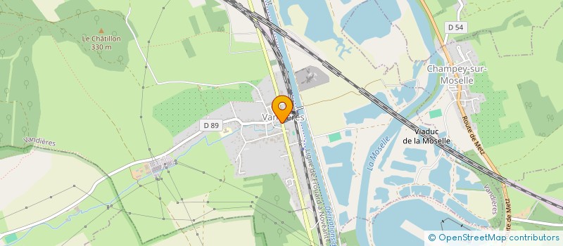 localisation de l'entreprise MADAME AURORE DEFAUX  VANDIERES