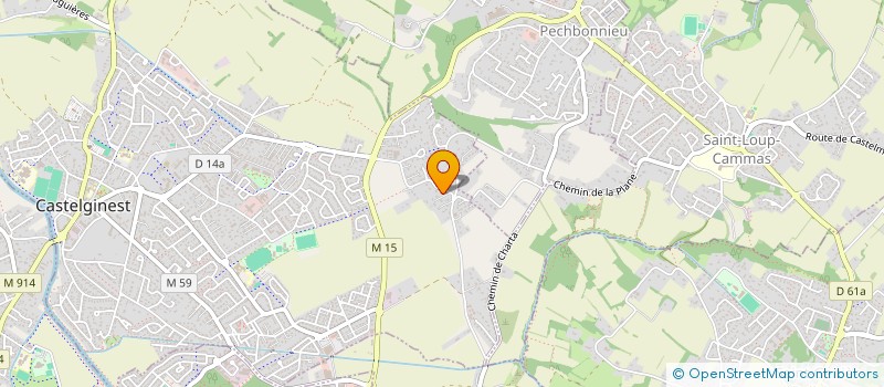 localisation de l'entreprise MADAME AURORE DEFICIS  CASTELGINEST