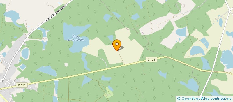 localisation de l'entreprise MADAME AURORE DELAGRANGE  MARCILLY EN GAULT