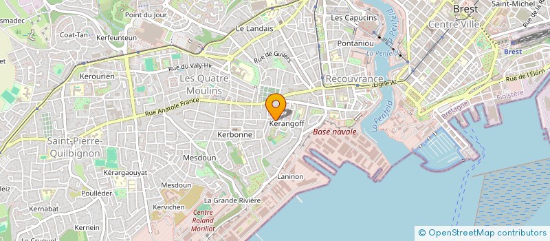 localisation de l'entreprise MADAME AURORE DELANNOY à BREST