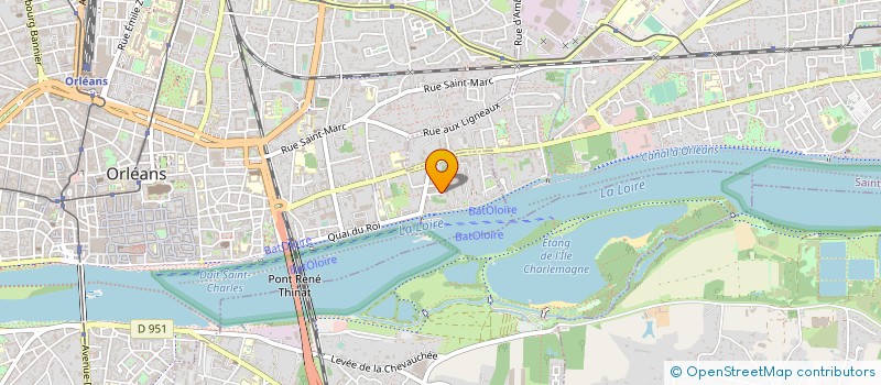 localisation de l'entreprise MADAME AURORE DELAPORTE à ORLEANS
