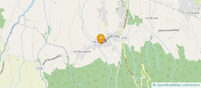 localisation de l'entreprise MADAME AURORE DELAS à LABRUGUIERE