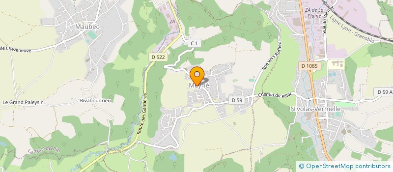 localisation de l'entreprise MADAME AURORE DELIE  MEYRIE