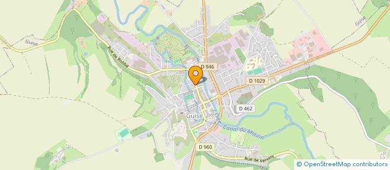 localisation de l'entreprise MADAME AURORE DELVOIE à GUISE