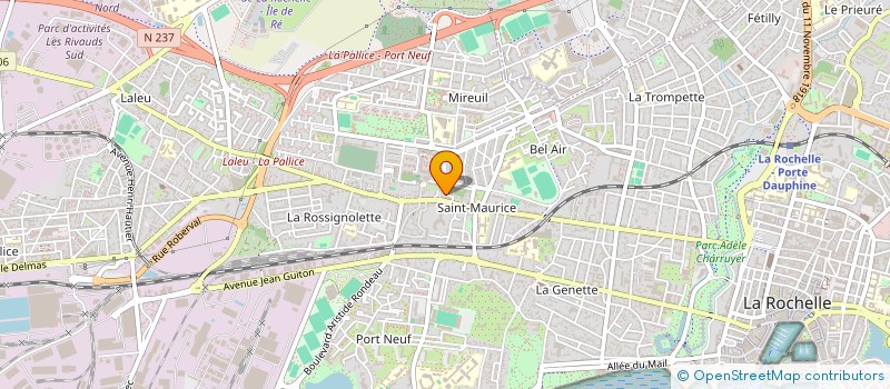 localisation de l'entreprise MADAME AURORE DENIZON  LA ROCHELLE