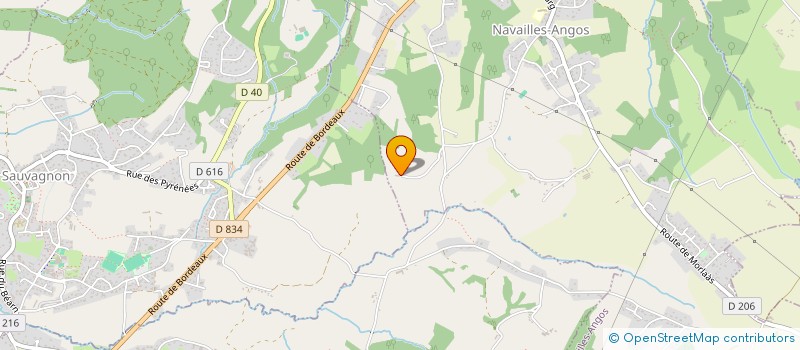 localisation de l'entreprise MADAME AURORE DEPARIS  NAVAILLES-ANGOS