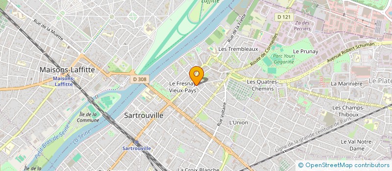 localisation de l'entreprise MADAME AURORE DEQUEKER à SARTROUVILLE