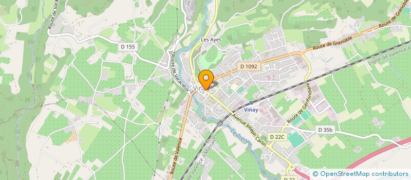 localisation de l'entreprise MADAME AURORE DEQUIDT  SAINT-MARCELLIN