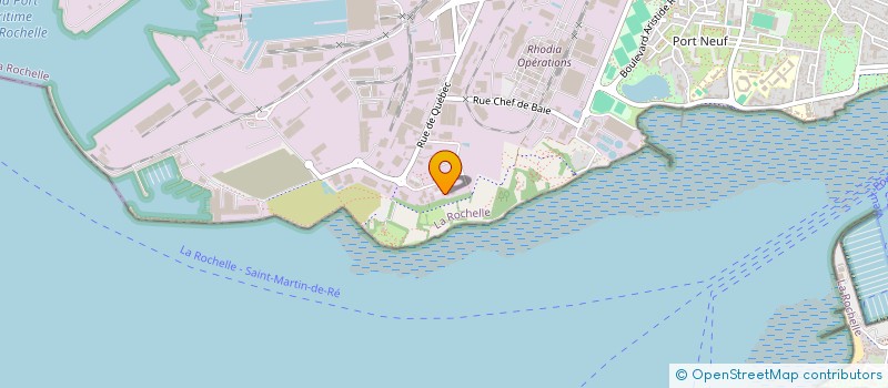 localisation de l'entreprise MADAME AURORE DESCAMPS  LA ROCHELLE