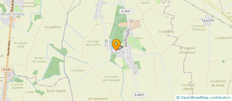 localisation de l'entreprise MADAME AURORE DESSAINT  BROUCHY