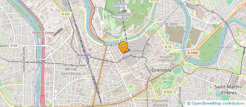 localisation de l'entreprise MADAME AURORE DEVIGNY à GRENOBLE