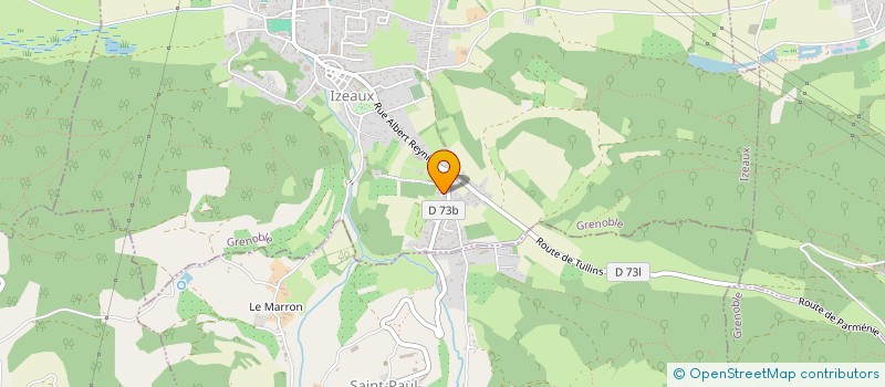 localisation de l'entreprise MADAME AURORE DI PAOLO  IZEAUX