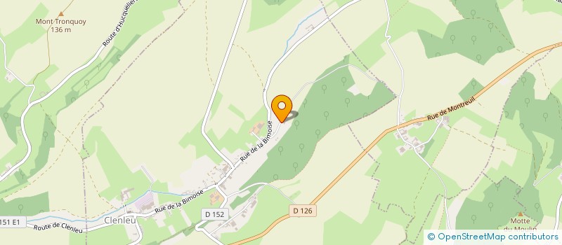 localisation de l'entreprise MADAME AURORE DINGREVILLE  CLENLEU