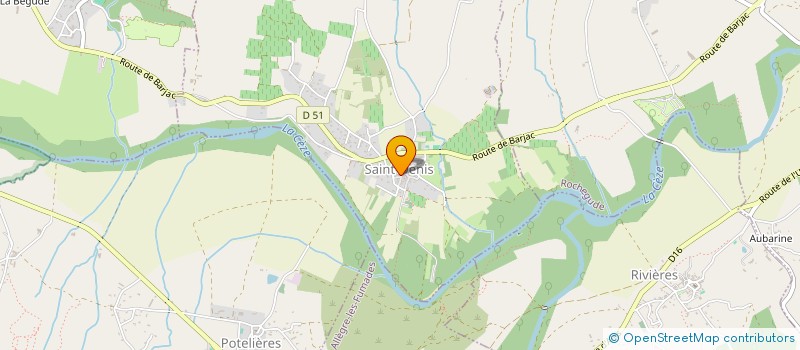 localisation de l'entreprise MADAME AURORE DUBART  SAINT-DENIS