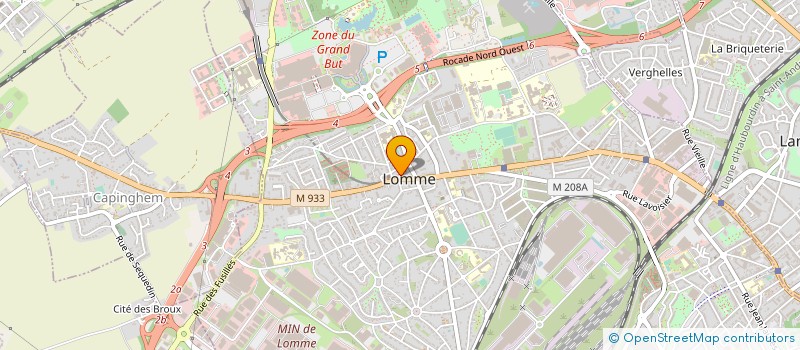 localisation de l'entreprise MADAME AURORE DUBUC à LILLE