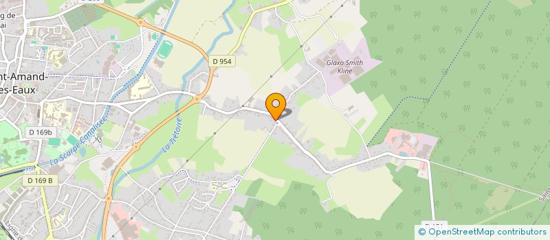 localisation de l'entreprise MADAME AURORE DUBUFFET  SAINT-AMAND-LES-EAUX