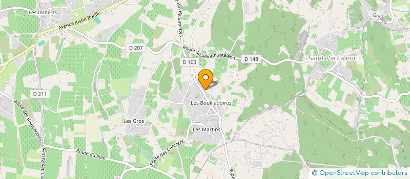 localisation de l'entreprise MADAME AURORE DUFEUTRELLE à GORDES