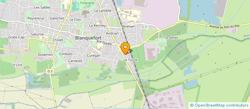 localisation de l'entreprise MADAME AURORE DUHALDEBORDE à BLANQUEFORT