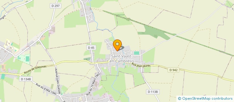 localisation de l'entreprise MADAME AURORE DUHOUX  SAINT-VAAST-EN-CAMBRESIS