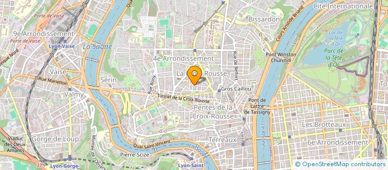 localisation de l'entreprise MADAME AURORE DUMONT  LYON