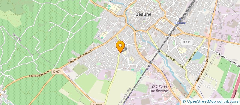 localisation de l'entreprise MADAME AURORE DUMONT à BEAUNE