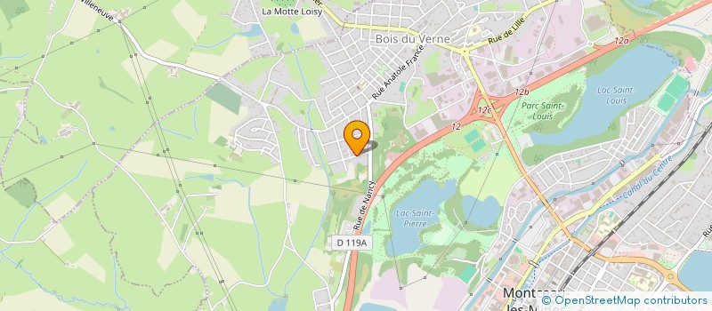 localisation de l'entreprise MADAME AURORE DUPUIS  MONTCEAU-LES-MINES