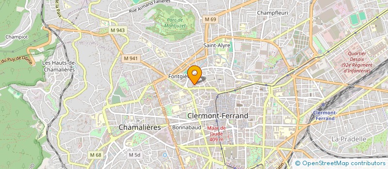 localisation de l'entreprise MADAME AURORE DURSAPT  CLERMONT-FERRAND