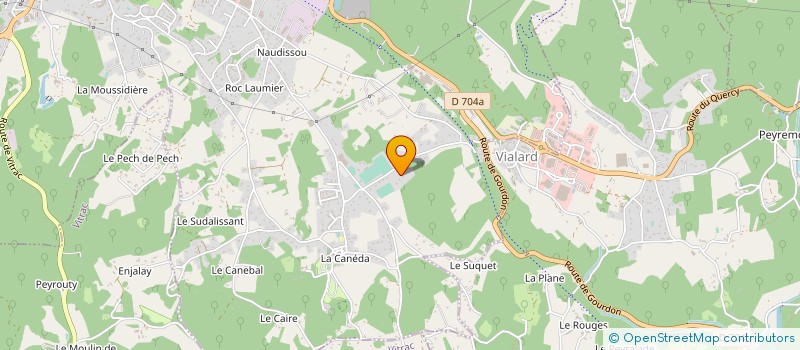 localisation de l'entreprise MADAME AURORE DUSSOUS à SARLAT-LA-CANEDA