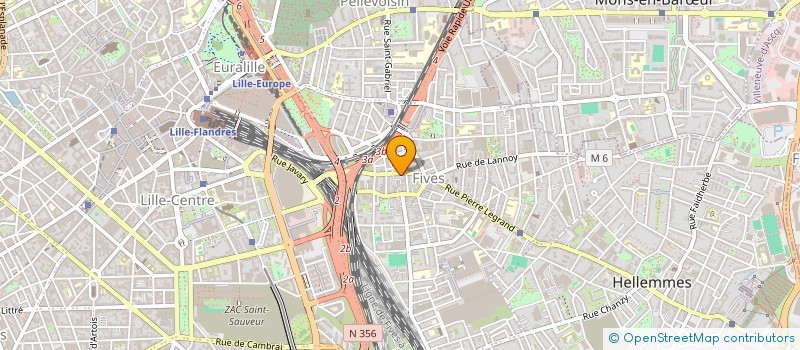 localisation de l'entreprise MADAME AURORE DUTHOIT à LILLE