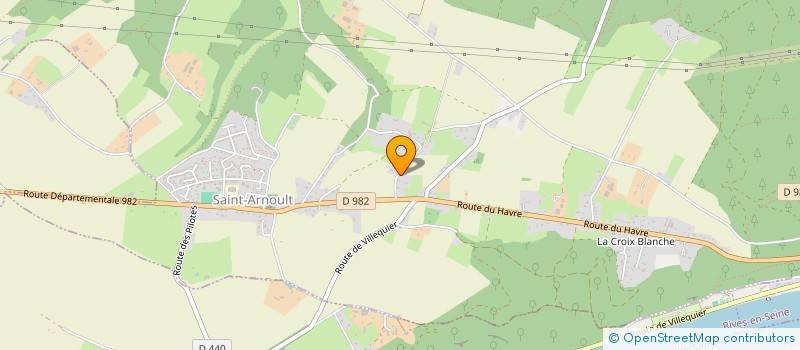 localisation de l'entreprise MADAME AURORE DUVAL à SAINT-ARNOULT