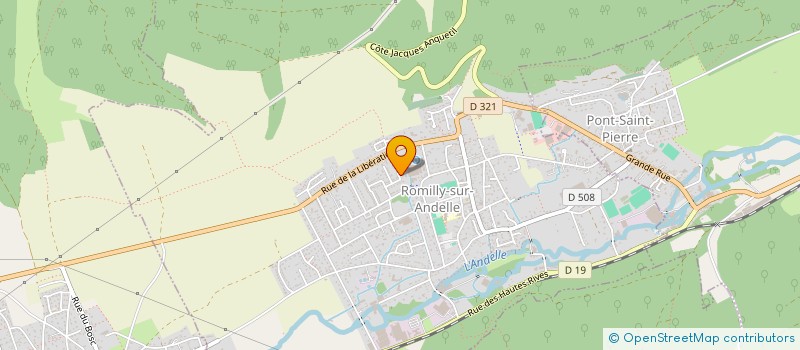 localisation de l'entreprise MADAME AURORE ELIE  ROMILLY SUR ANDELLE