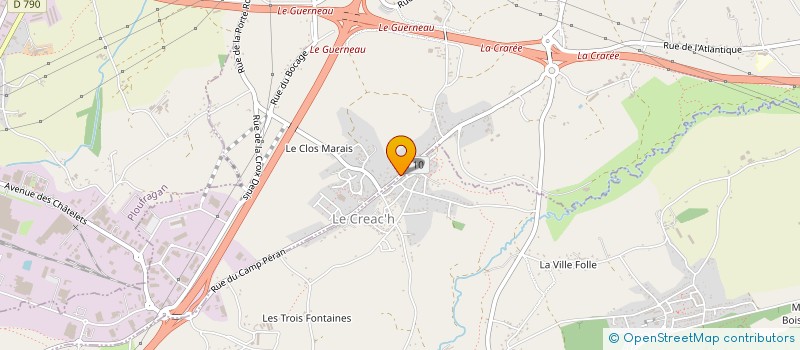 localisation de l'entreprise MADAME AURORE EONO à TREGUEUX