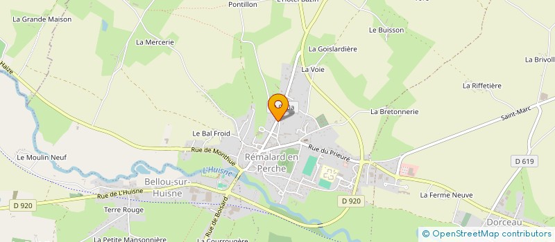 localisation de l'entreprise MADAME AURORE ETRILLARD à REMALARD-EN-PERCHE