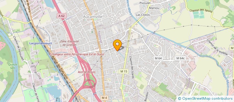 localisation de l'entreprise MADAME AURORE FERNANDEZ à TOULOUSE