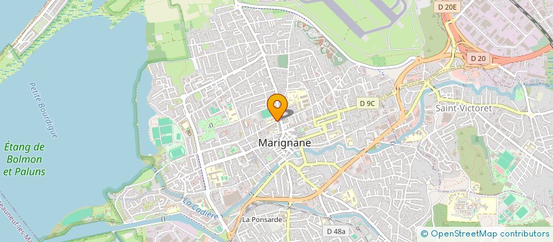 localisation de l'entreprise MADAME AURORE FERNANDEZ à MARIGNANE