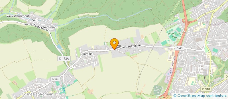 localisation de l'entreprise MADAME AURORE FERRARI  COSNES-ET-ROMAIN